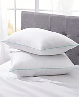 Martha Stewart Embossed 2-Pack Pillows, Standard/Queen