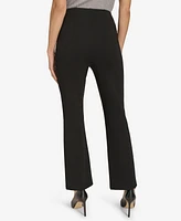 Calvin Klein Women's Straight-Leg Ponte Ankle Pants