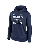 Nike Women's Navy New York Yankees 2024 World Series Authentic Collection Therma Pullover Hoodie