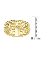 Macy's Gold-Plated Link Statement Ring