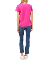 Vince Camuto Women's Crewneck Short-Sleeve T-Shirt