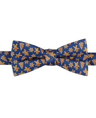 Tommy Hilfiger Boys Holiday Gingerbread Pre-Tied Bow Tie