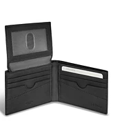 Champs Men's Camo Collection Leather Top Wing Wallet