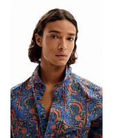 Desigual Men's Arty embroidered shirt