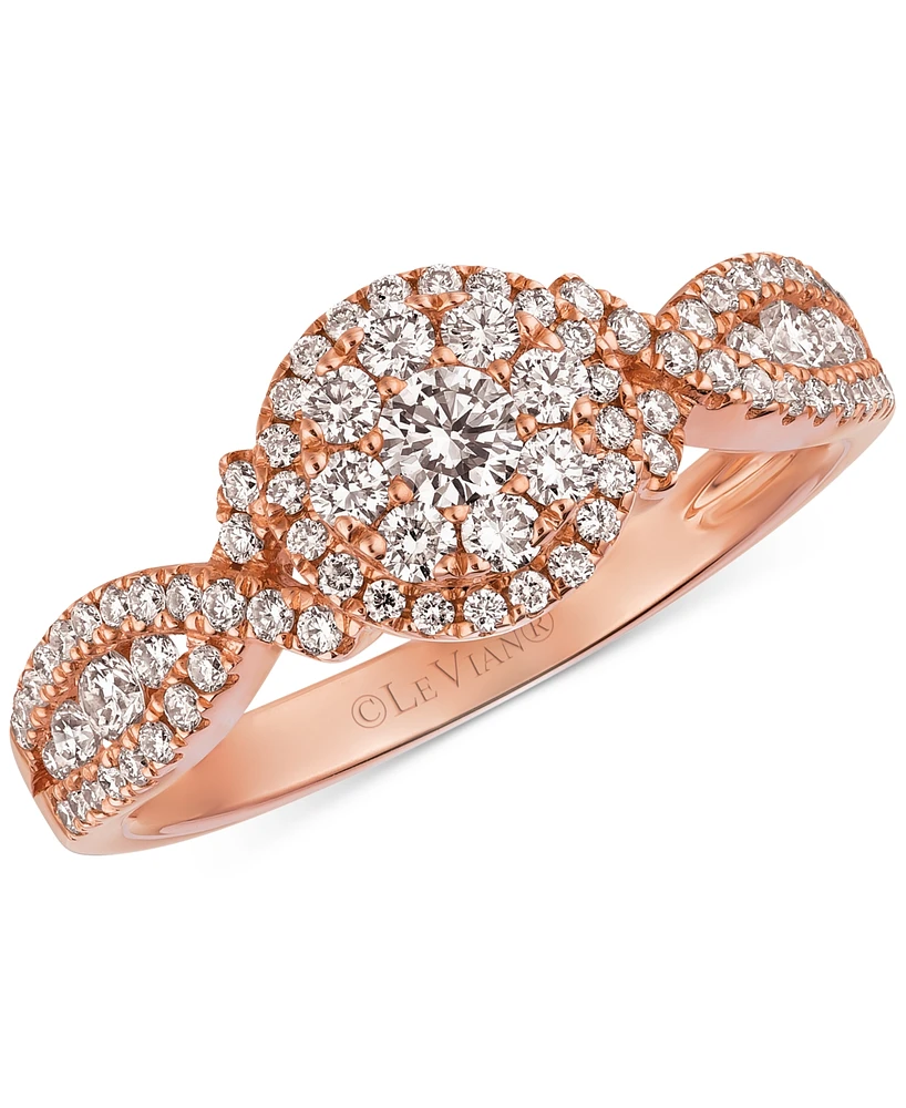 Le Vian Vanilla Diamond Ring (5/8 ct. t.w.) in 14k Strawberry Gold