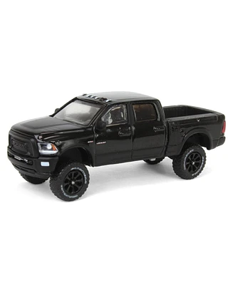 Greenlight Collectibles 1/64 Lifted 2017 Ram 2500 Power Wagon Pickup Truck Black Exclusive