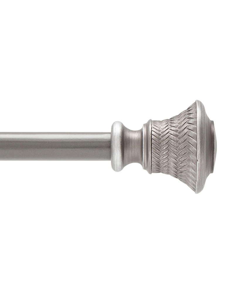 Kenney Tasha 5/8" Standard Decorative Window Curtain Rod