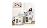 Slickblue Kids Kitchen Playset - Fun and Interactive Toy for Creative Cooking Play