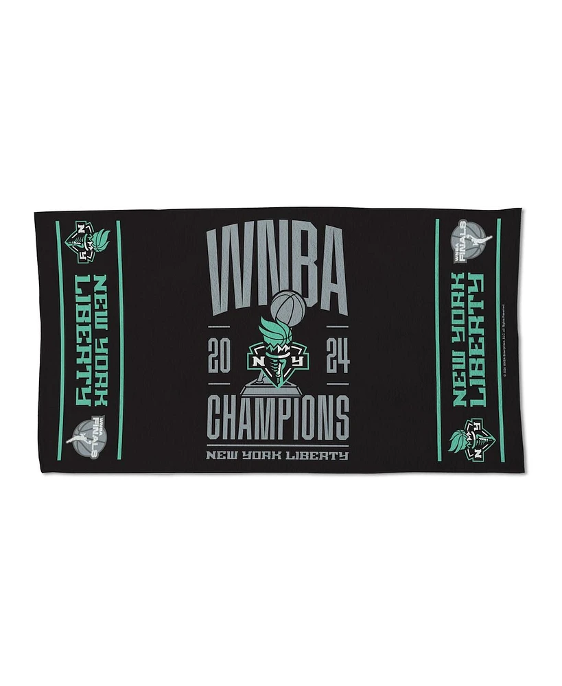 Wincraft New York Liberty 2024 Wnba Finals Champions Locker Room 22' X 42' Two-sided on Court Towel