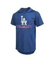 Majestic Men's Shohei Ohtani Royal Los Angeles Dodgers 2024 National League Champions Name Number Tri-blend Hoodie T-shirt