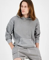 Hugo Boss Men's Neliso Relaxed Fit Long Sleeve Hoodie