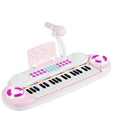 Gymax 37 Keys Kids Toy Electronic Organ Portable Piano Keyboard w/ Microphone