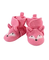 Hudson Baby Girls Cozy Fleece Booties