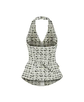 Nocturne Women's Tweed Vest