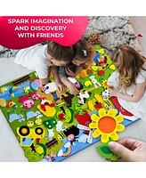 Quokka Felt Board for Kids 3-5 Years Old - Social Emotional Preschool Learning