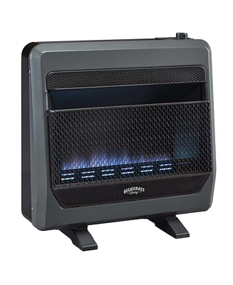 Bluegrass Living 30000BTU Natural Gas Ventless Space Heater with Blower and Feet