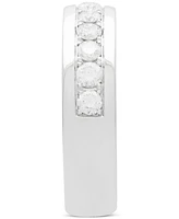 Men's Diamond Comfort Fit Band Ring (1 ct. t.w.) 14k White Gold (also Yellow Gold)