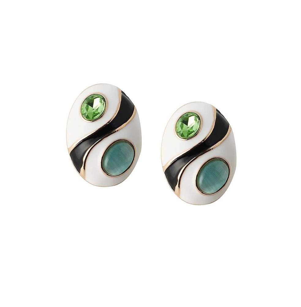 Sohi Women's The Marquess Stud Earrings