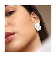 Sohi Women's The Aureate Stud Earrings
