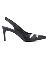 New York & Company Women's Sutton- Sling Back Pointy Heels Pumps