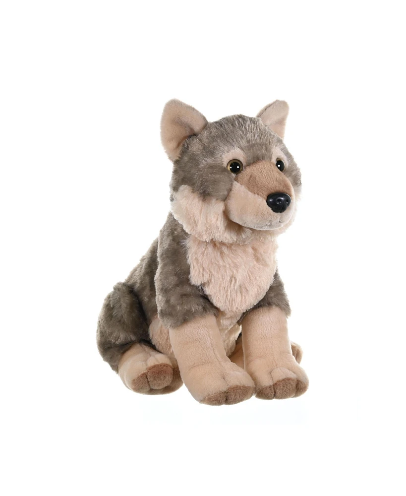 Wild Republic Cuddlekins Wolf Stuffed Animal, 12 Inches