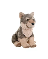 Wild Republic Cuddlekins Wolf Stuffed Animal, 12 Inches