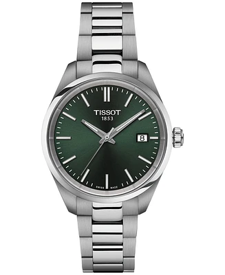 Tissot Women's Swiss Pr 100 Stainless Steel Bracelet Watch 34mm