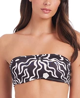 Sanctuary Women's Beach Conversations Reversible Bandeau Bikini Top