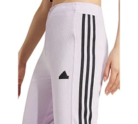 adidas Women's Tiro Ribbed Velour Flared Leggings