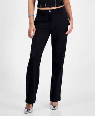 Guess Women's Zoe Slim-Fit High-Rise Pants