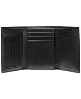 Michael Kors Men's Signature Monogram Print Trifold Wallet