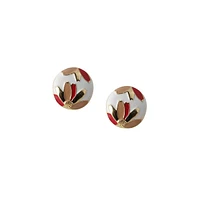 Sohi Women's The Wild Flower Stud Earrings
