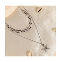Sohi Women's The Bahamas Multi-Layer Necklace