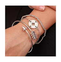 Sohi Women's The Sailor's Multi-Layer Bracelet