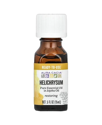 Aura Cacia Pure Essential Oil in Jojoba Oil Helichrysum