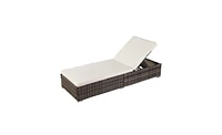 Slickblue Outdoor Leisure Rattan Pool Bed – Stylish and Comfortable Furniture for Relaxation