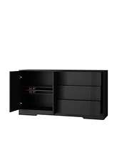 Slickblue Sideboard Buffet Cabinet with Ample Storage for Dining and Living Room Organization