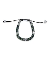 Bling Jewelry Natural Stone Chakra Bolo Bracelet Adjustable