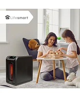 Lifesmart 3 Element 1500W Quartz Infrared Electric Portable Room Space Heater