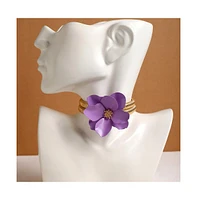 Sohi Women's The Poppy Choker Necklace