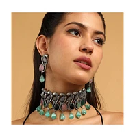 Sohi Women's The Tavus Jewellery Set