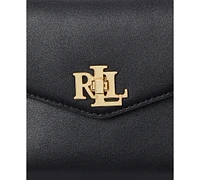 Lauren Ralph Leather Small Farrah Satchel