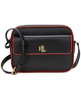 Lauren Ralph Lauren Two-Tone Leather Marcy Camera Bag