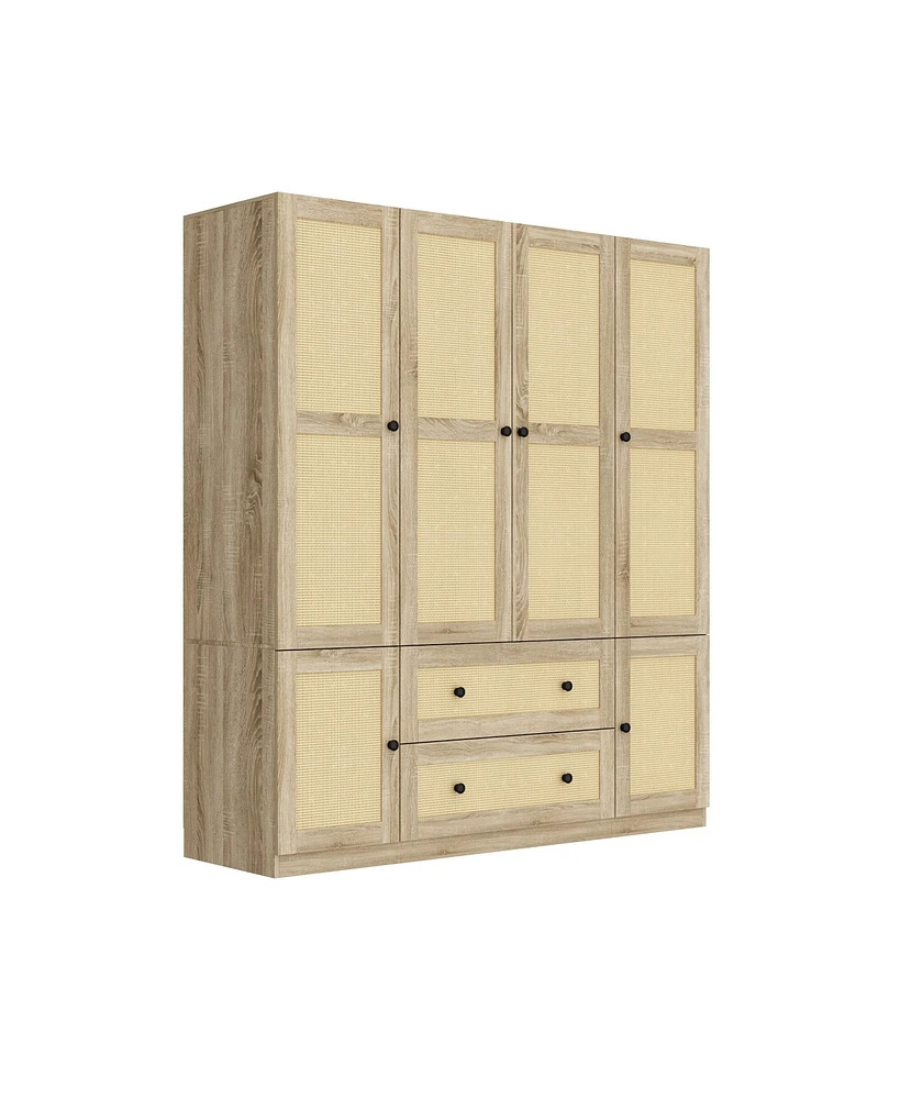 Famapy Armoire with six doors and two drawers