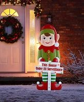 Mr. Christmas 38" Outdoor Metal Elf Sign