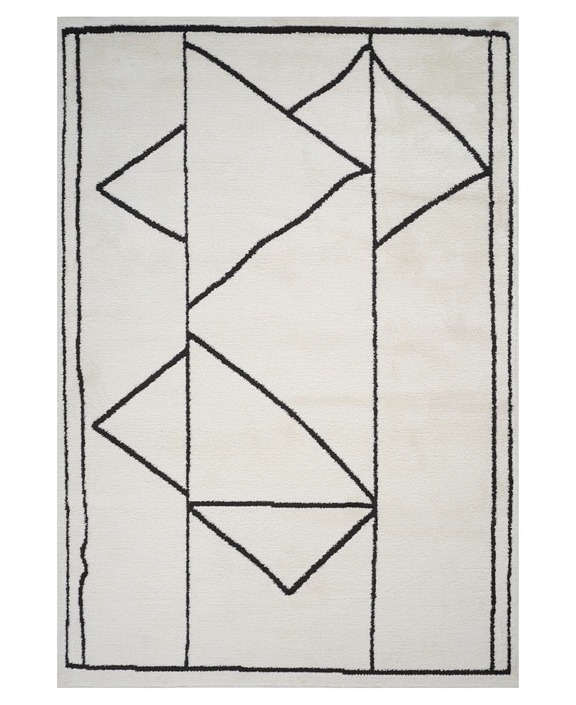 Amer Rugs Monotone MNT9 2'6"x10' Runner Area Rug