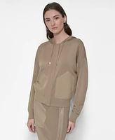 Dkny Women's Hooded Sweater