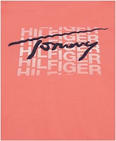 Tommy Hilfiger Big Boy Signature Slant Short Sleeve Tee