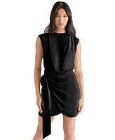 Steve Madden Women's Noella Draped Mini Dress