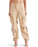 Steve Madden Women's Kaira Bungee-Cord Cargo Pants